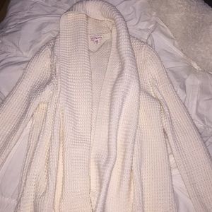 Cream knit cardigan